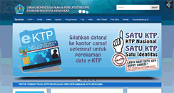 Desktop Screenshot of kependudukan.denpasarkota.go.id