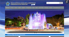 Desktop Screenshot of koperasi.denpasarkota.go.id